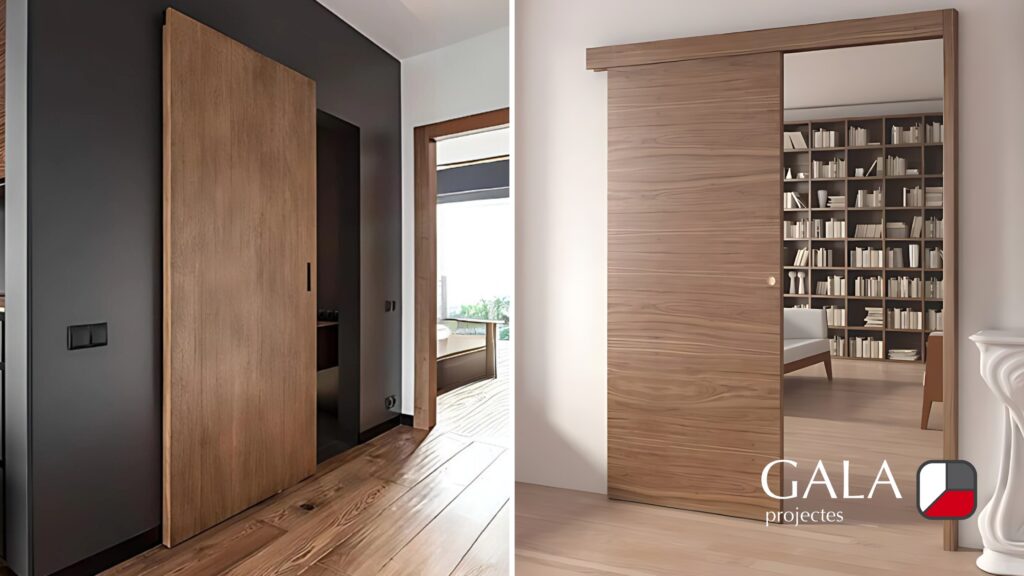 puertas correderas interiores sin obra