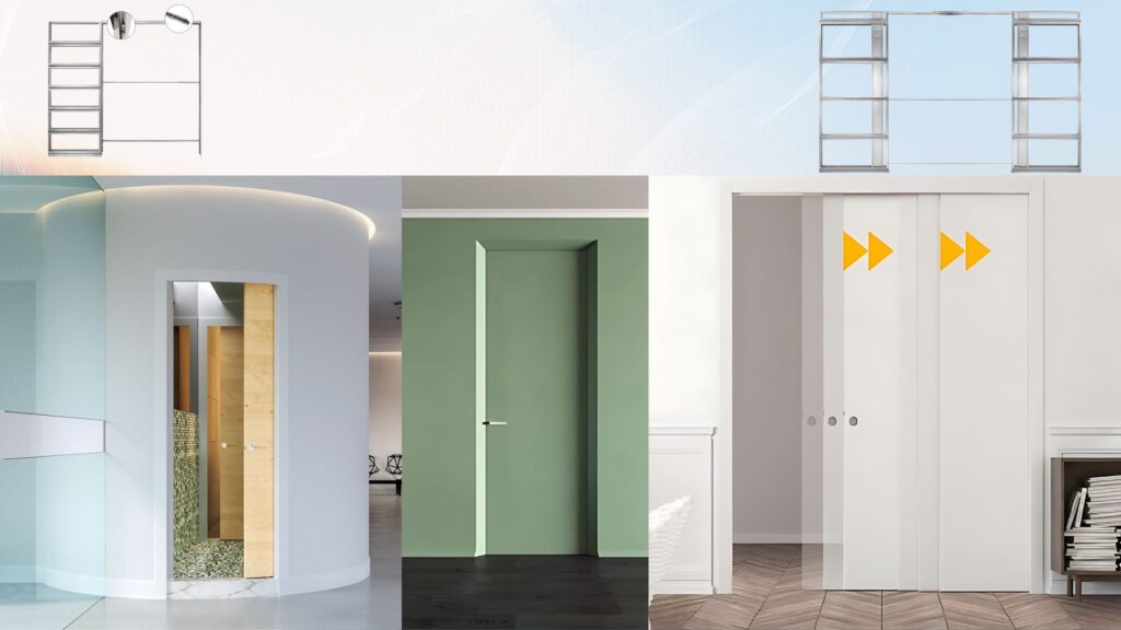 puertas especiales correderas o sin marco